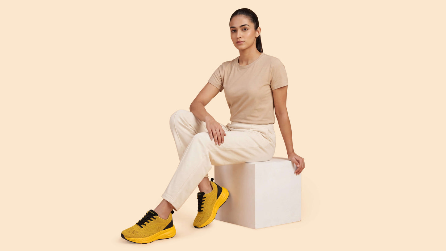 Begin Walk Flow For Women : Yellow