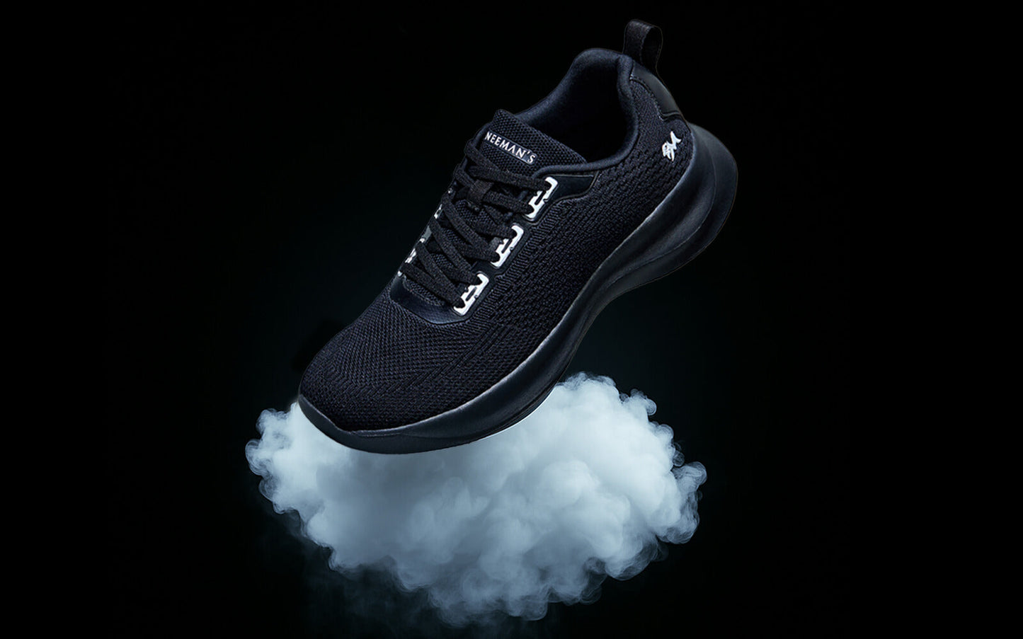 The CloudKnit Sneakers : Black