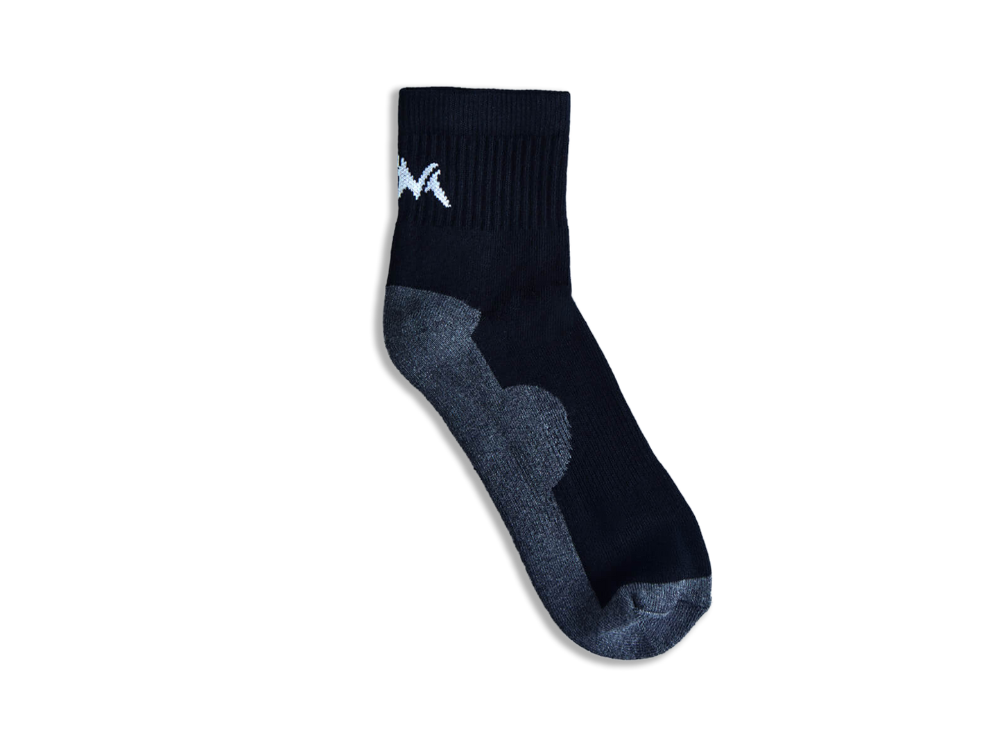 Quarter All Day Socks : Black (Pack of 1)
