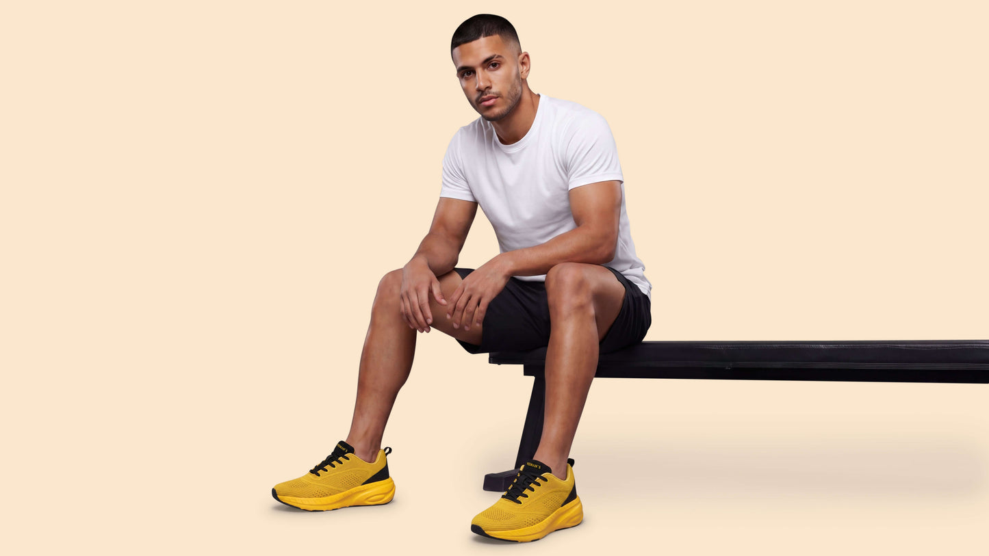 Begin Walk Flow For Men : Yellow