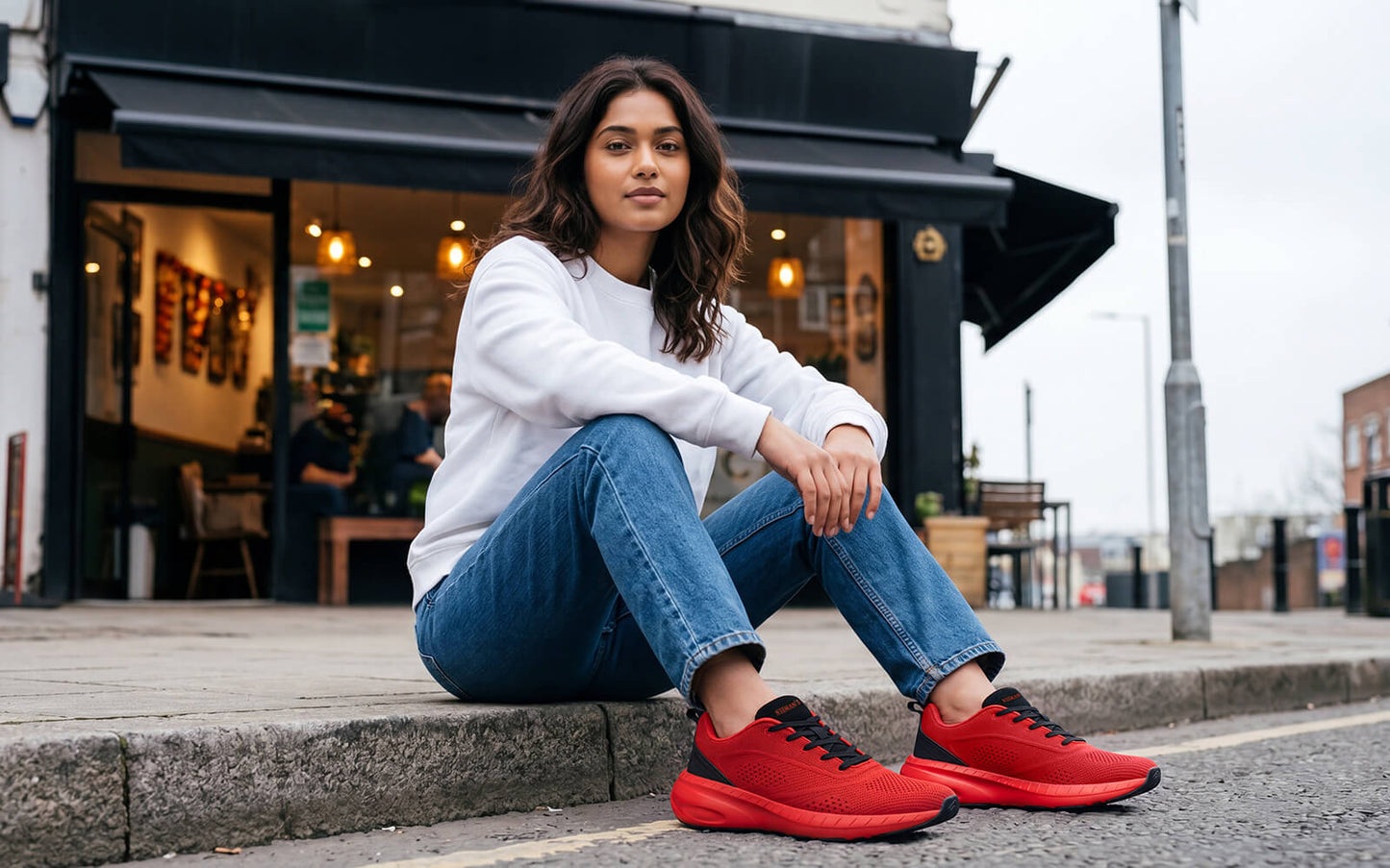 Begin Walk Flow For Women : Red