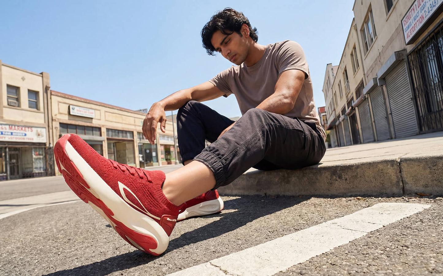 Begin Walk Lite For Men : Red