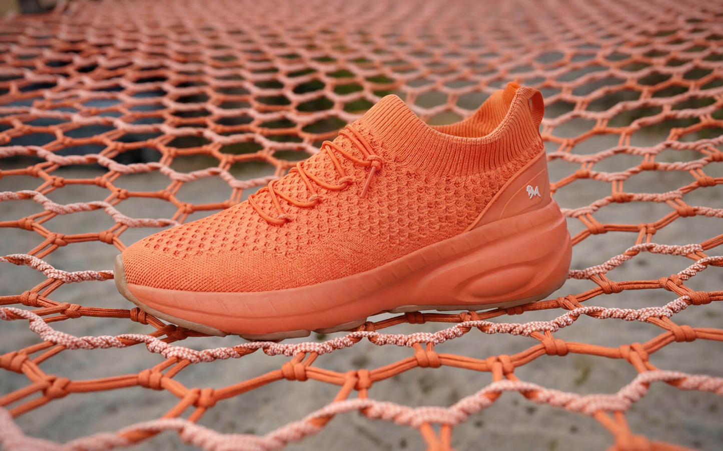 Begin Walk Soothe Lace Ups for Men : Orange
