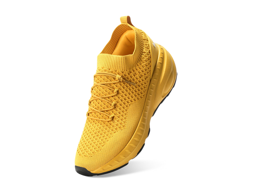 Begin Walk Soothe Lace Ups for Women : Yellow