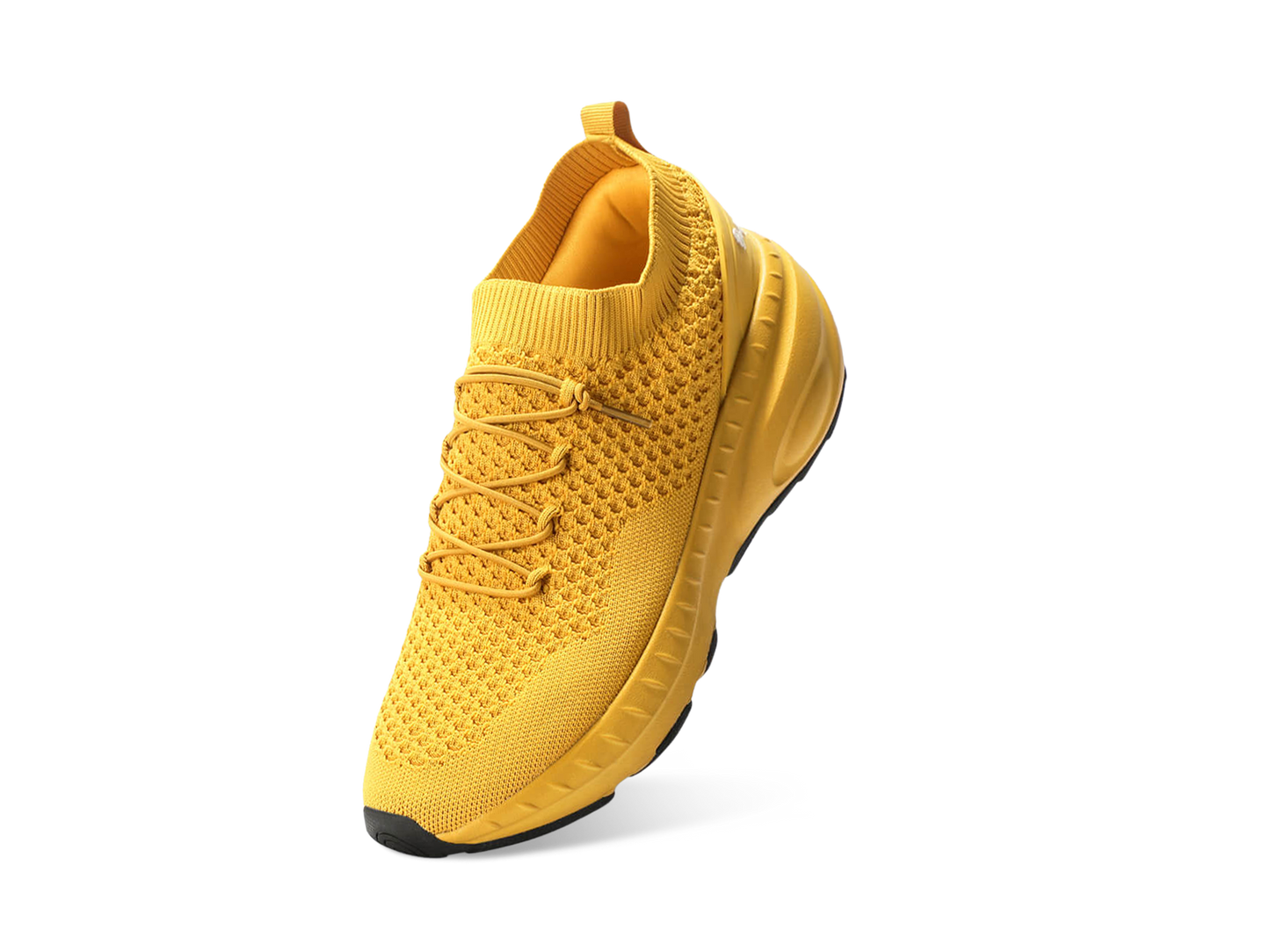 Begin Walk Soothe Lace Ups for Men : Yellow