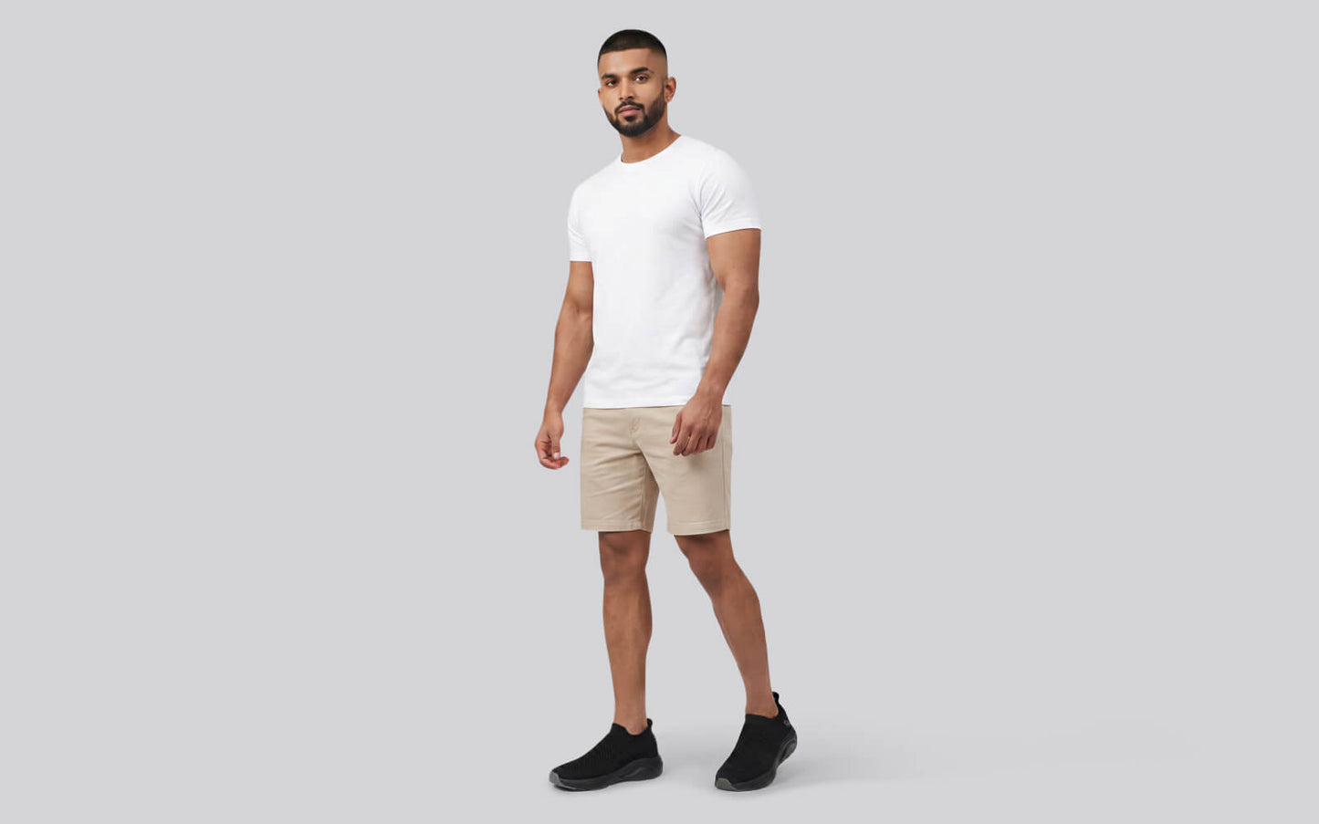 Begin Walk Soothe Slip Ons for Men : Black