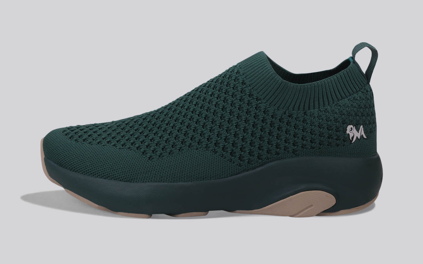 Begin Walk Soothe Slip Ons for Women : Green