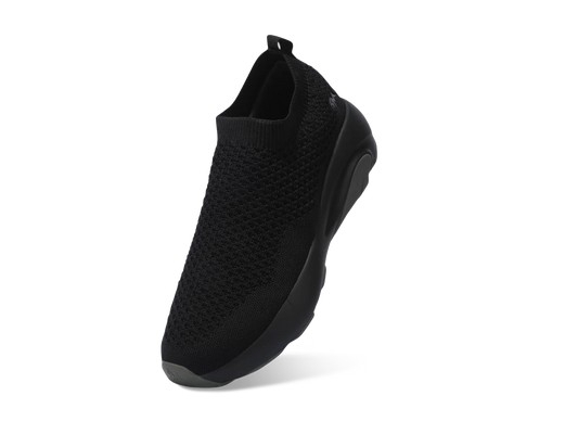Begin Walk Soothe Slip Ons for Women : Black