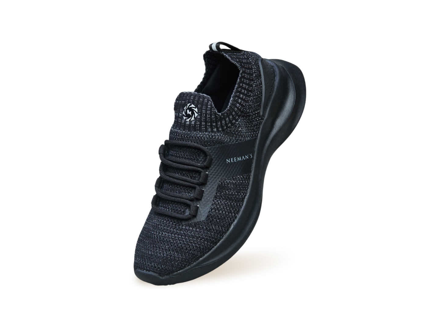 Fuse Knit Sneakers : Black