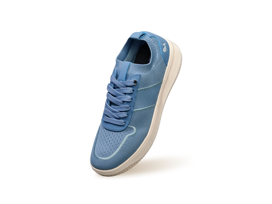 Embroidered Sneakers For Women : Blue
