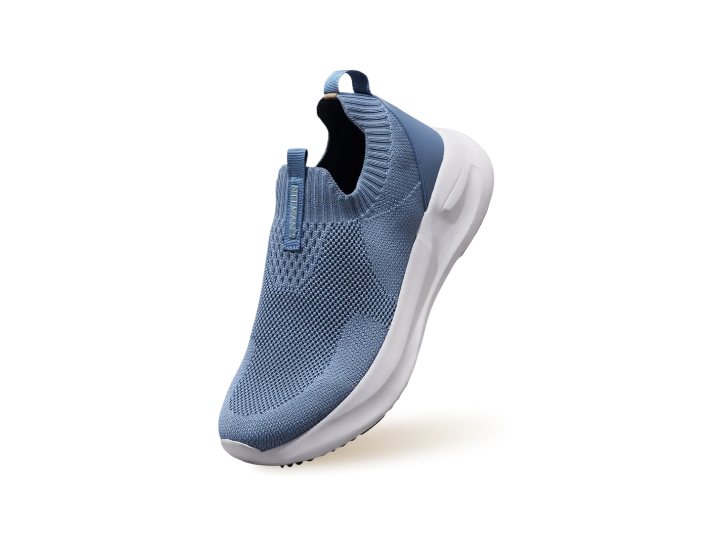Flex Rib Slip Ons : Blue