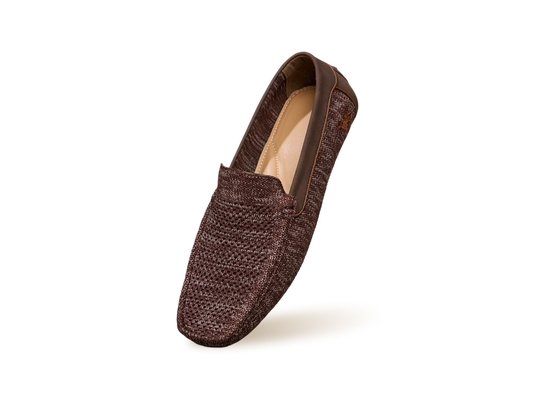 The Weave Loafers : Brown