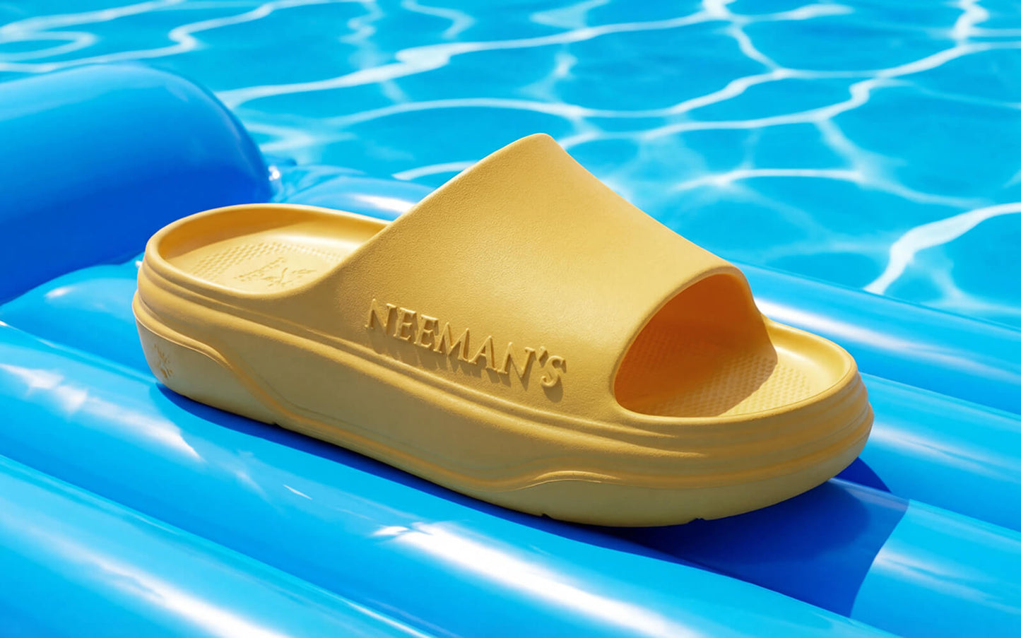 Cushers Slides For Women : Yellow