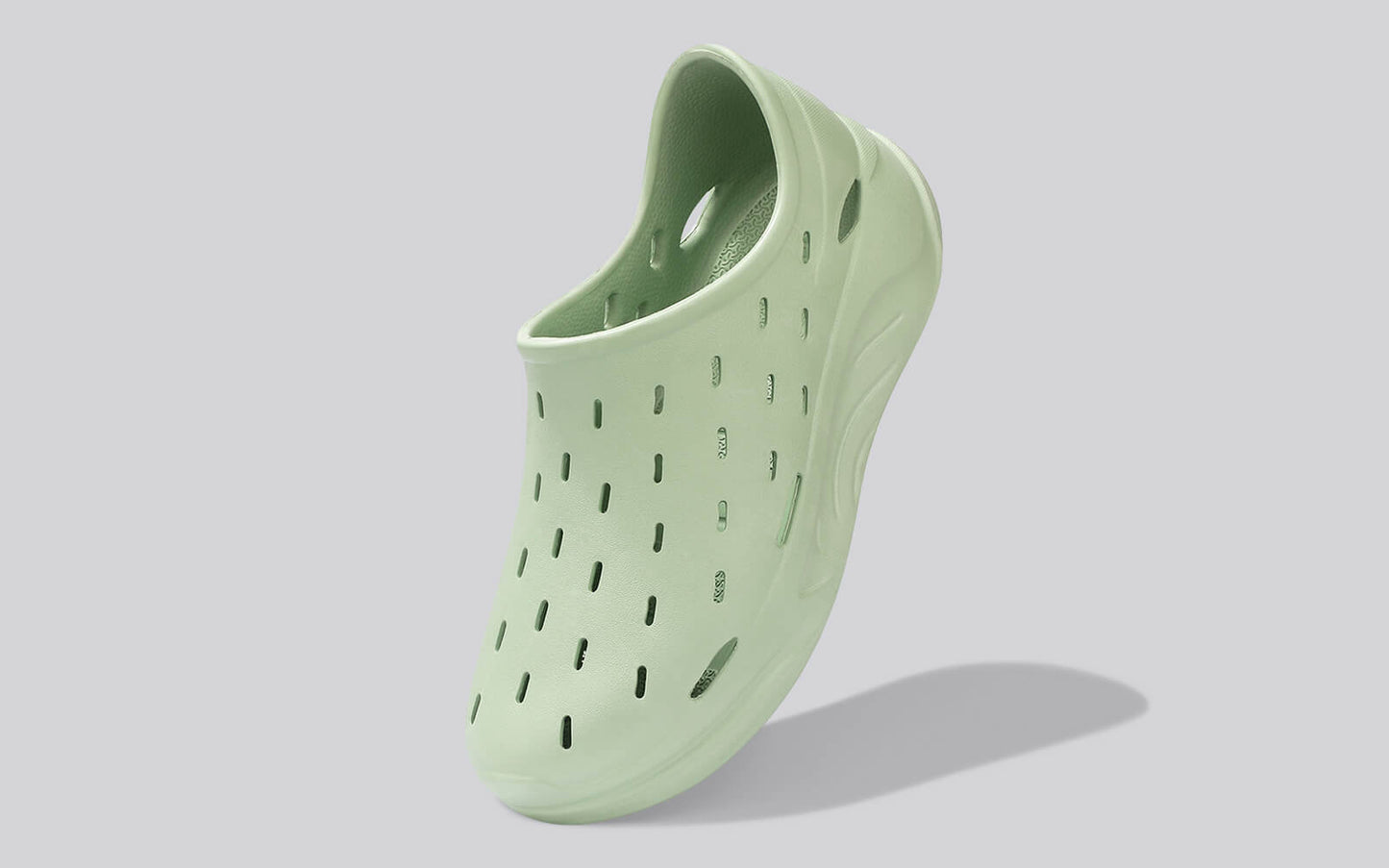 Cushers Rainscape Clogs For Men : Green
