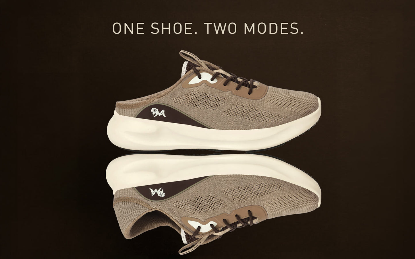 DuoForm Sneakers for Men : Ecru