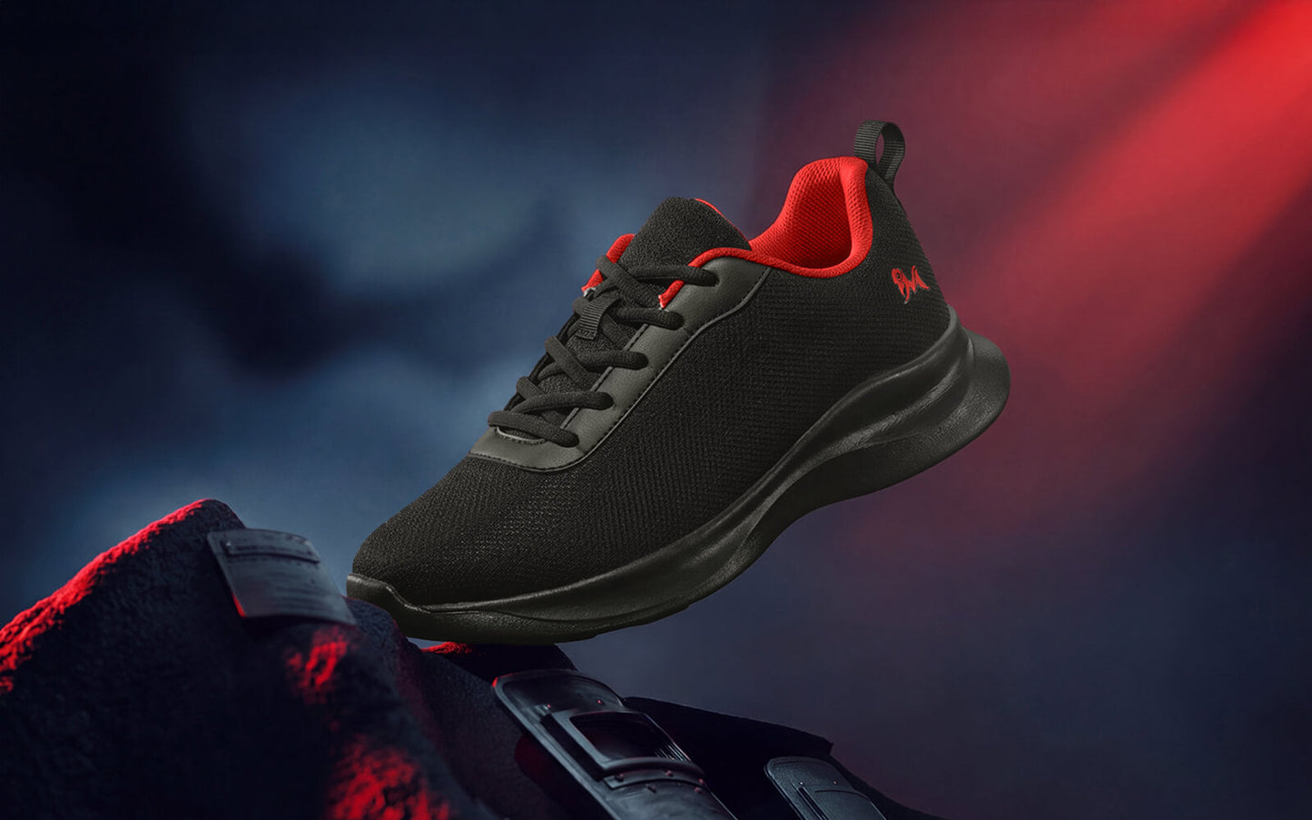 Everyday Routine Sneakers For Men : Black