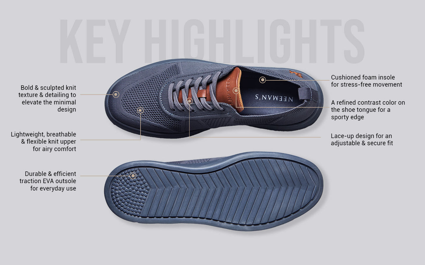 Elevate Low Top : Grey