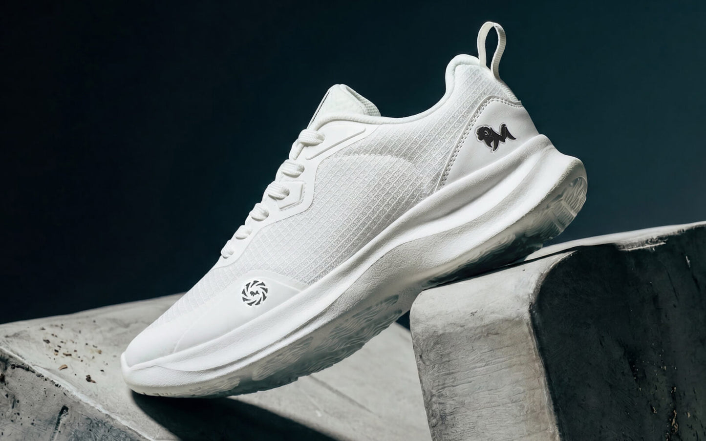 Grid Rush Sneakers For Women : White