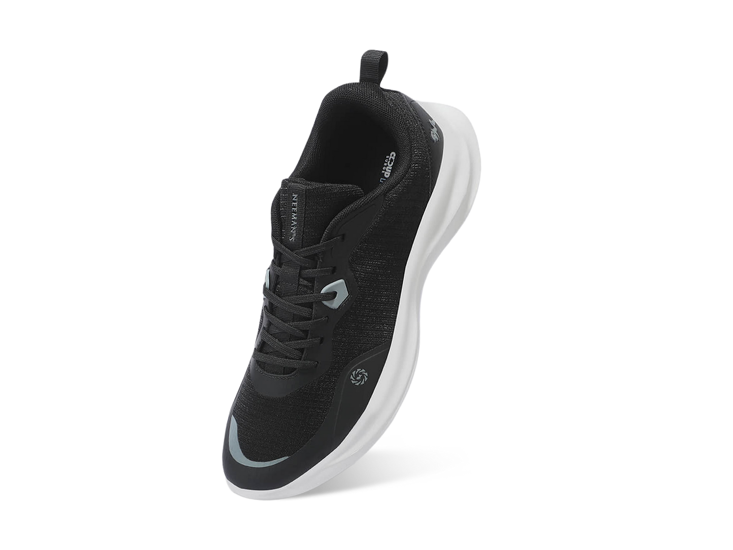 Grid Rush Sneakers For Men : Black