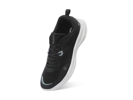 Grid Rush Sneakers For Women : Black