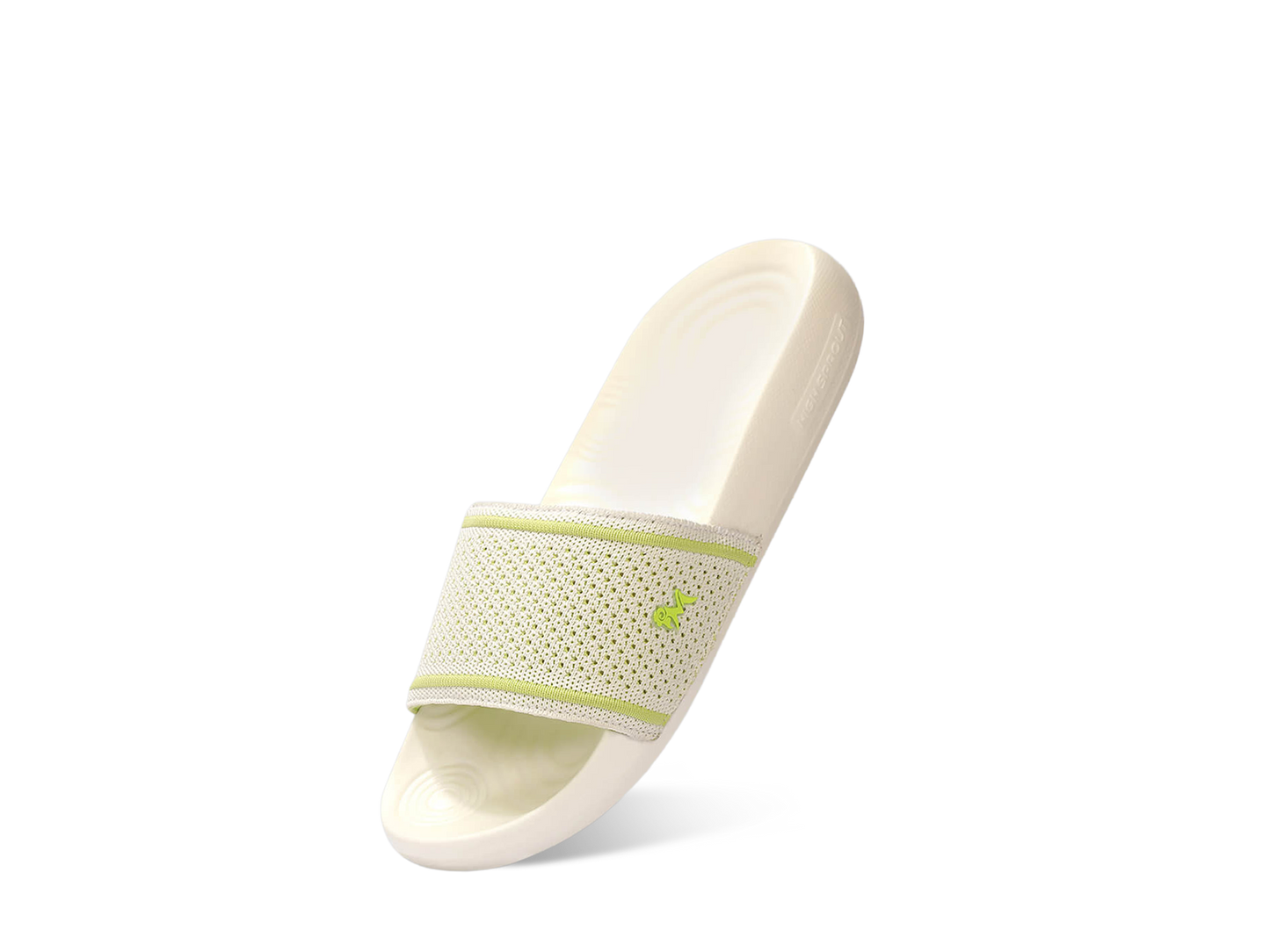 High Sprout Knitro Slides For Women : White