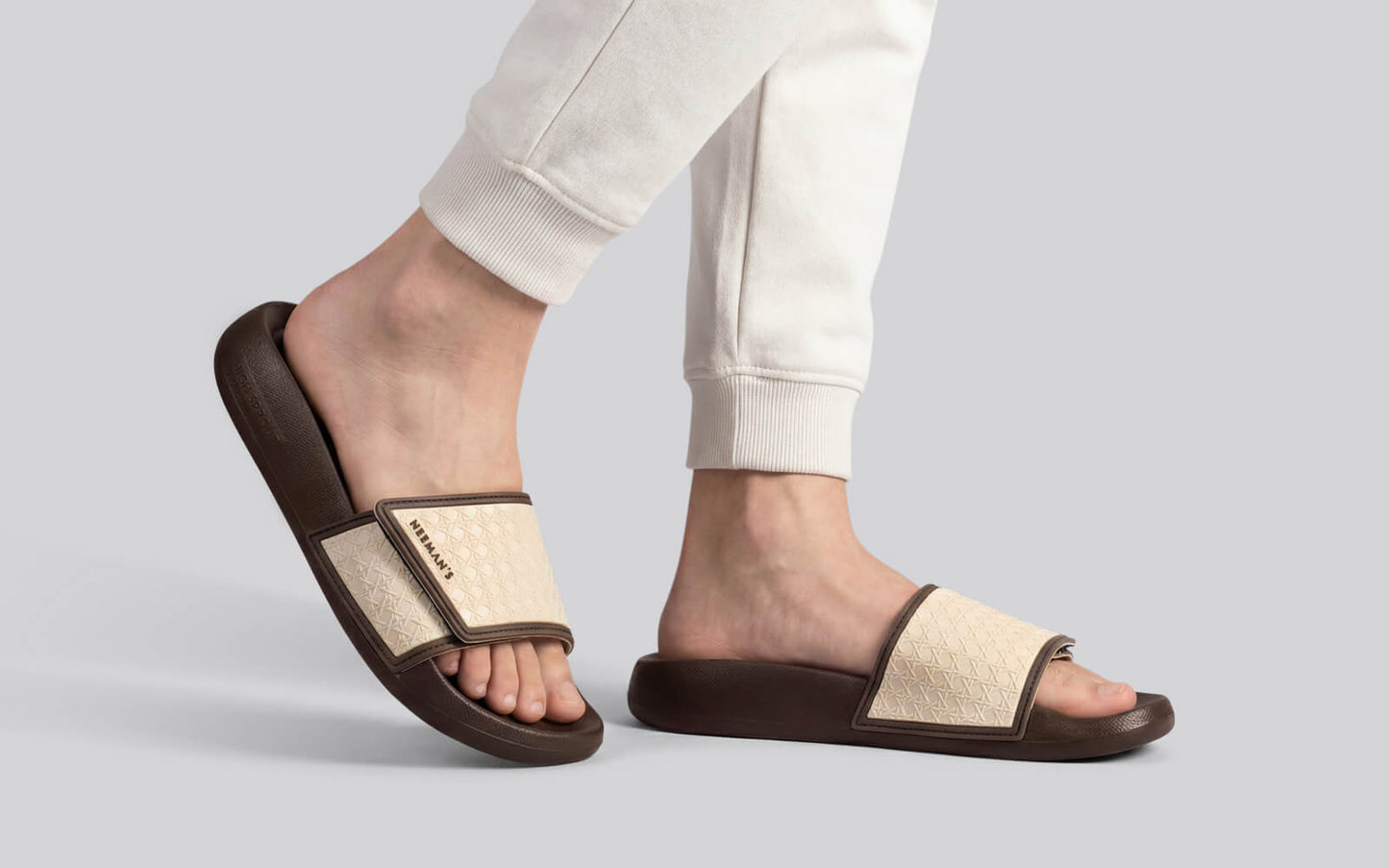 High Sprout Sensa Slides For Men : Brown