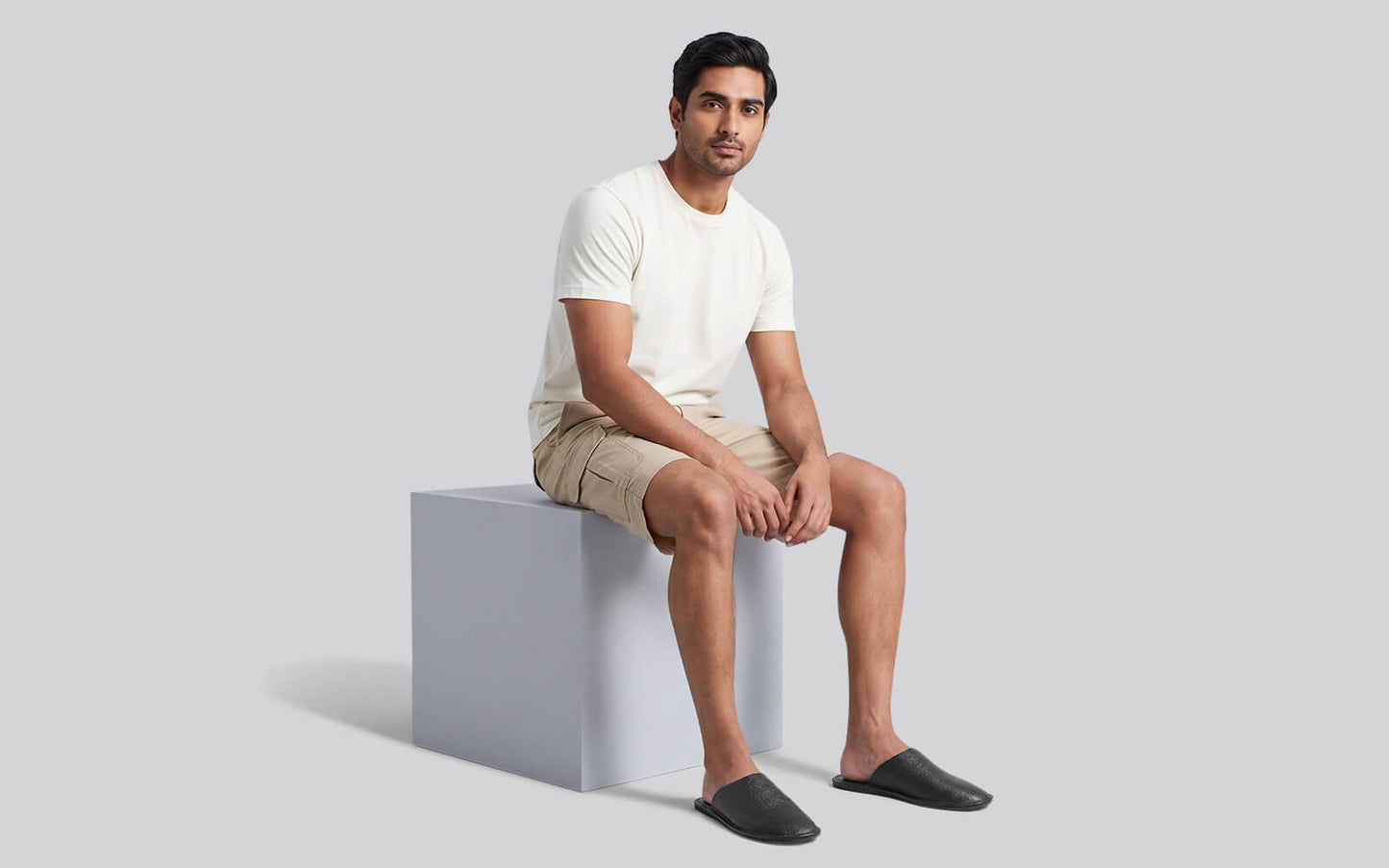 Lounge Mules For Men : Black