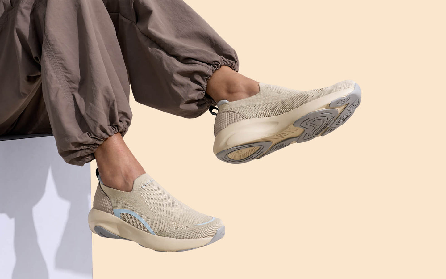 Begin Walk Ease For Men : Beige