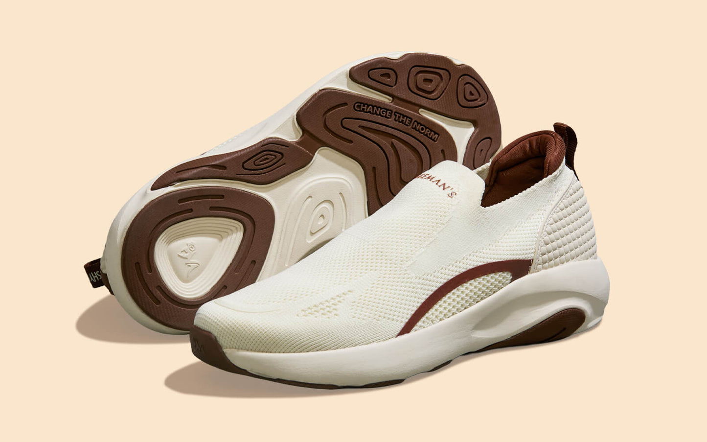 Begin Walk Ease For Men : Ivory