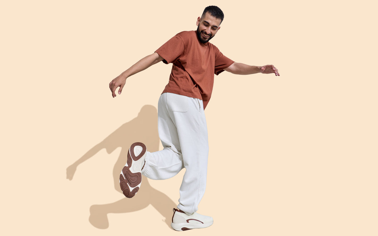 Begin Walk Ease For Men : Ivory