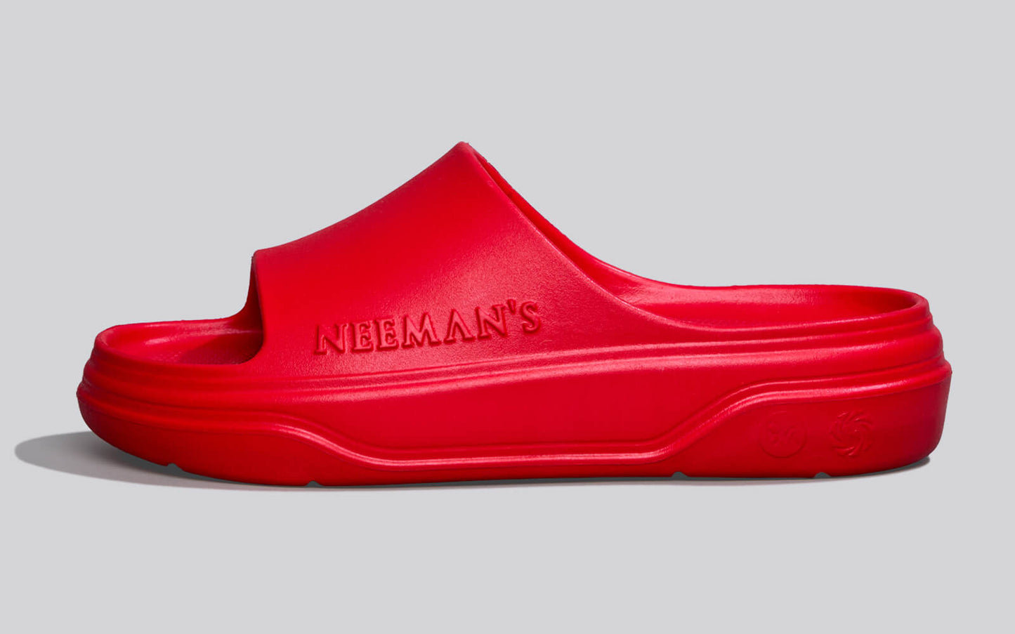 Cushers Slides For Women : Red