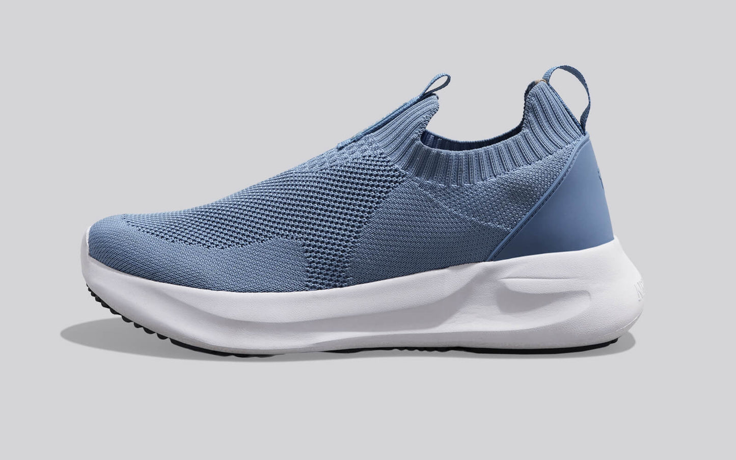 Flex Rib Slip Ons : Blue