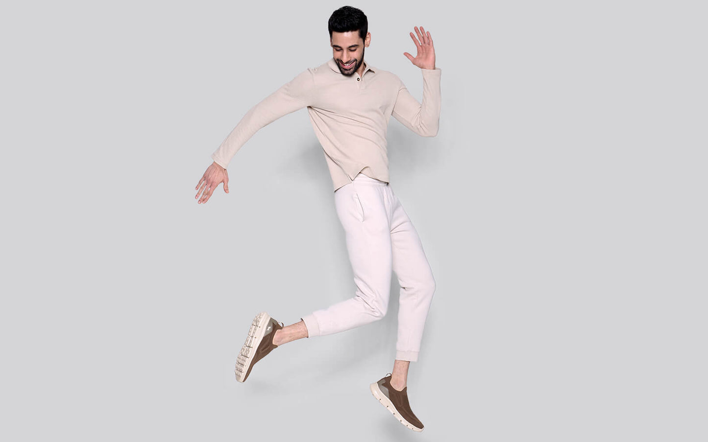 Breathe Ease Slip Ons : Brown