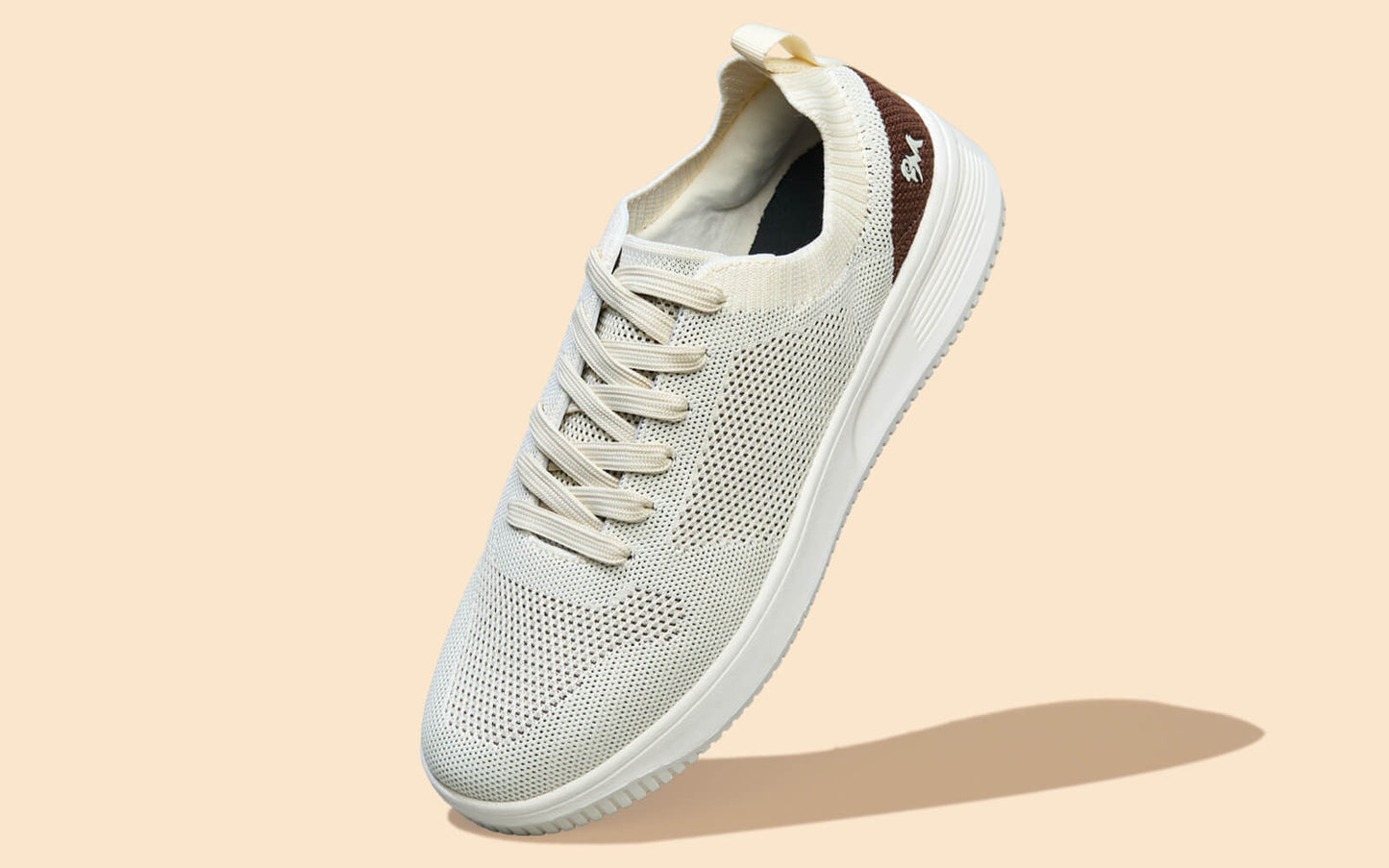 Casual Court Sneakers For Men : Ivory