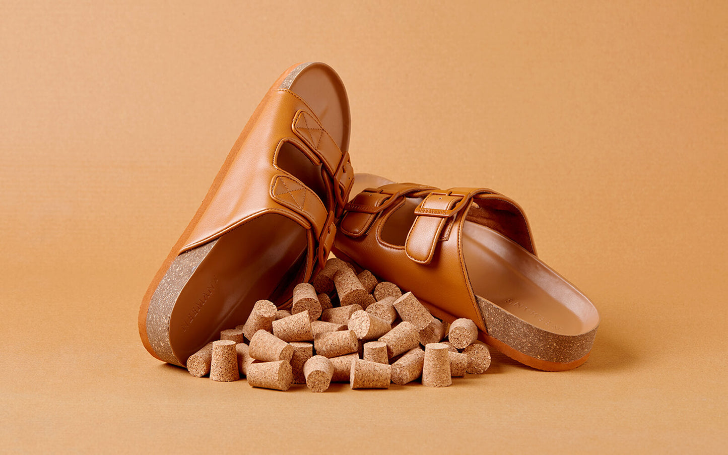 Cork Sandals : Classic Tan