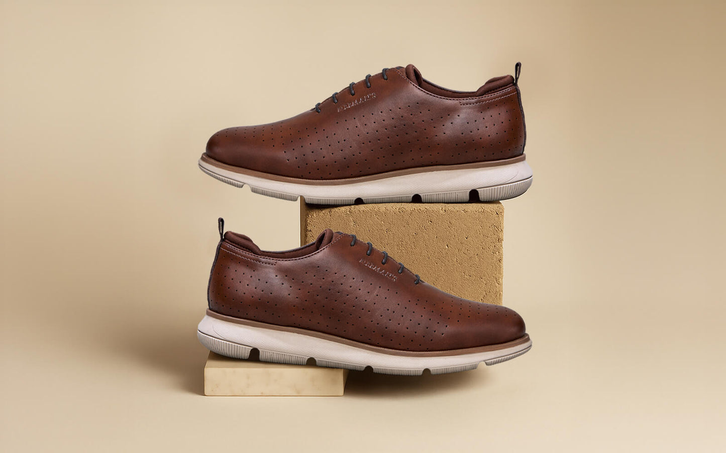 Flexy Brogues : Brown
