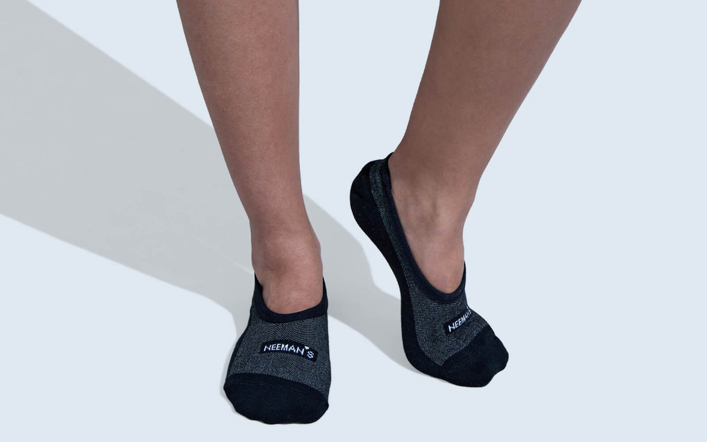 Low-Cut Ankle Socks : Black Olive Grey (Pack of 3)