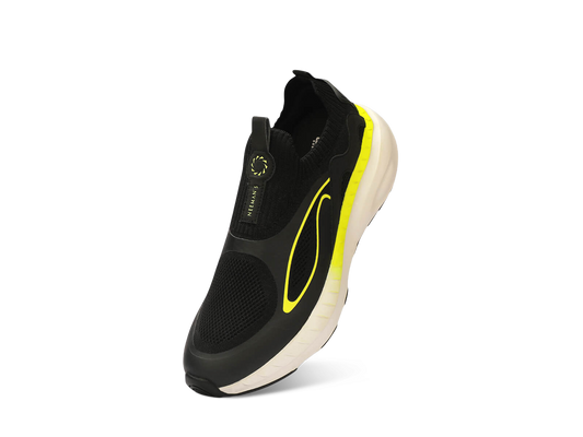 Novra Slip Ons For Men : Black