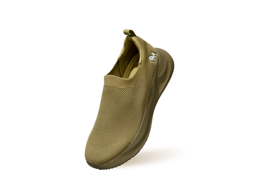 ReLive Knit Slip Ons Renew : Olive