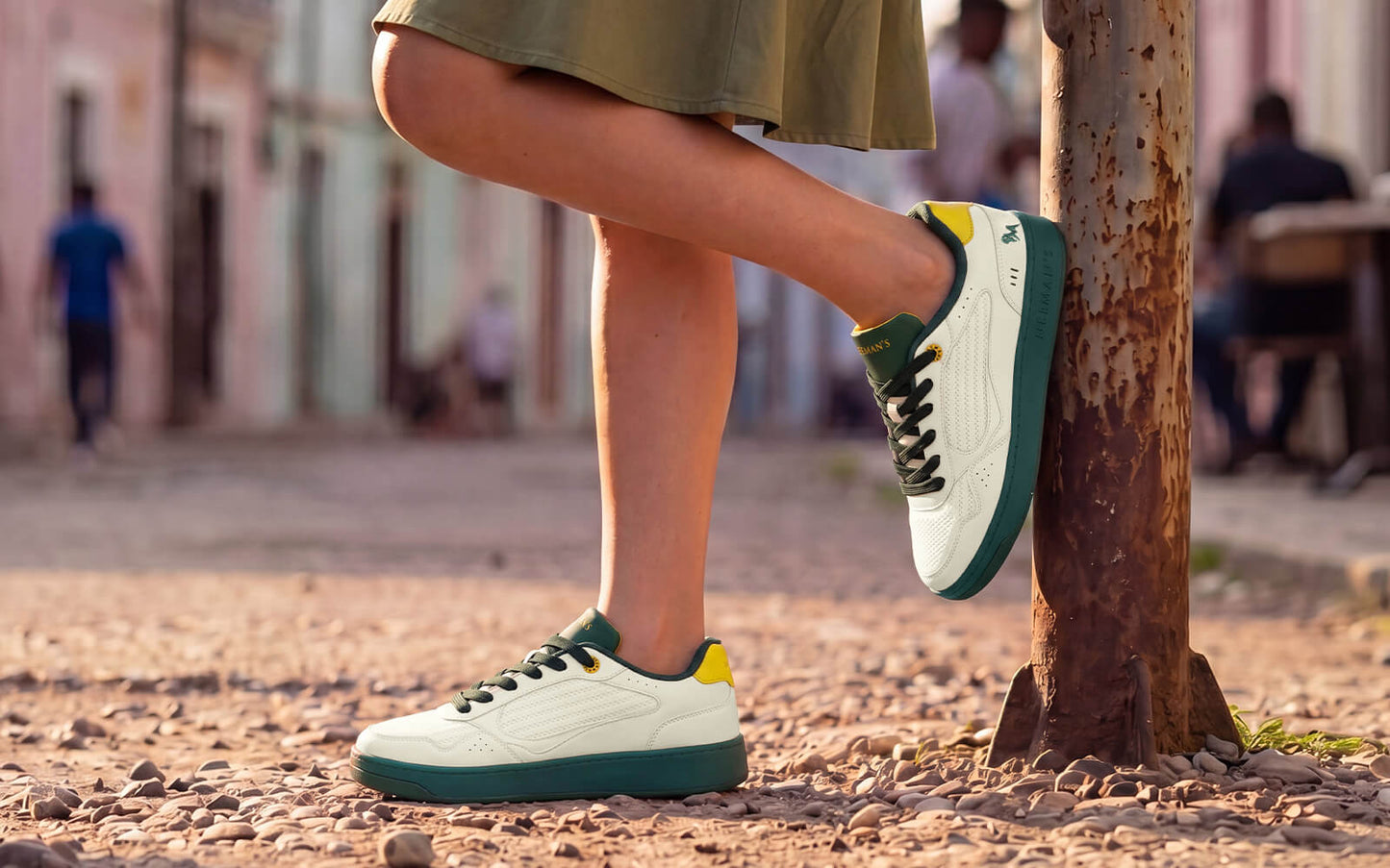 Remix Modish : Ivory Green