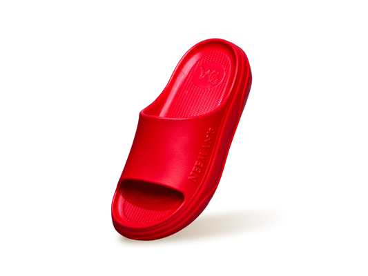 Cushers Slides For Women : Red