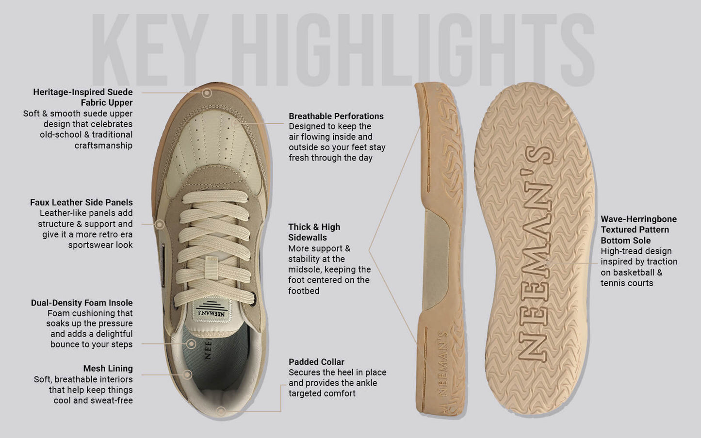 Remix Vintage : Ecru Beige