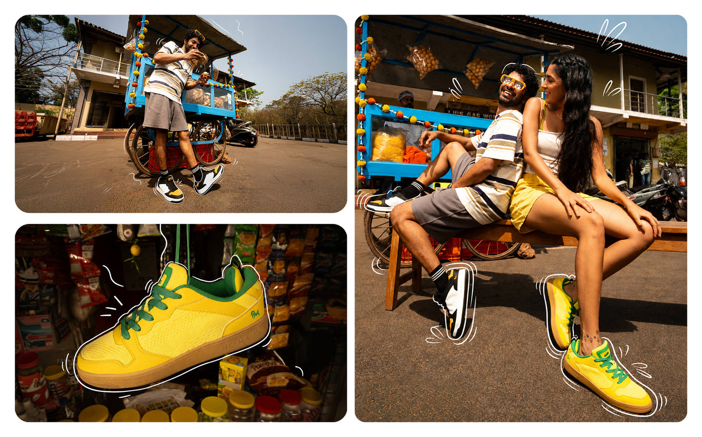 The Street Heart : Yellow Green