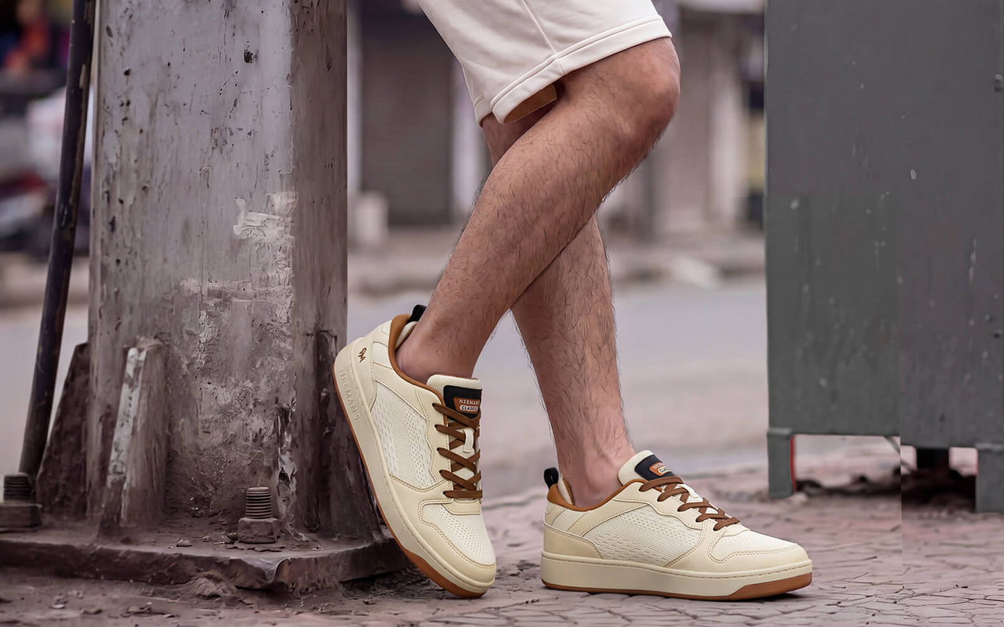 The Street Heart : Ecru Tan