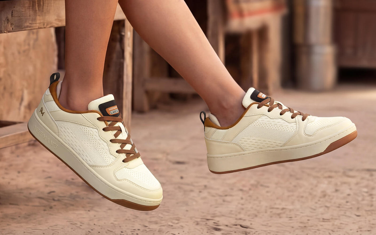 The Street Heart : Ecru Tan