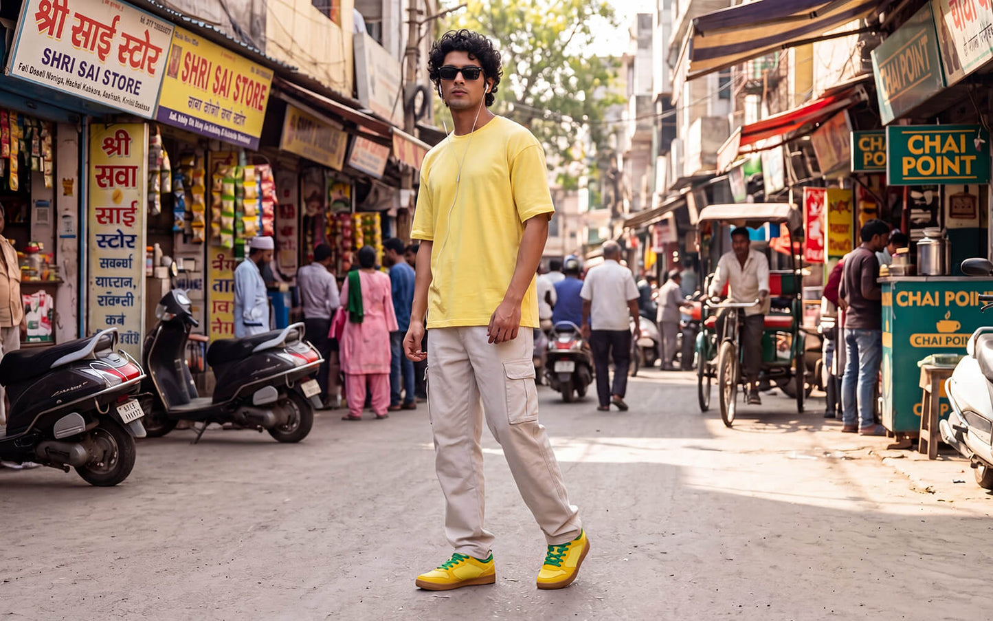 The Street Heart : Yellow Green