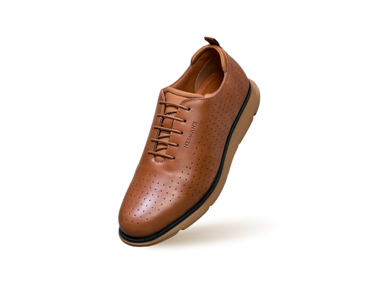 Flexy Brogues : Tan