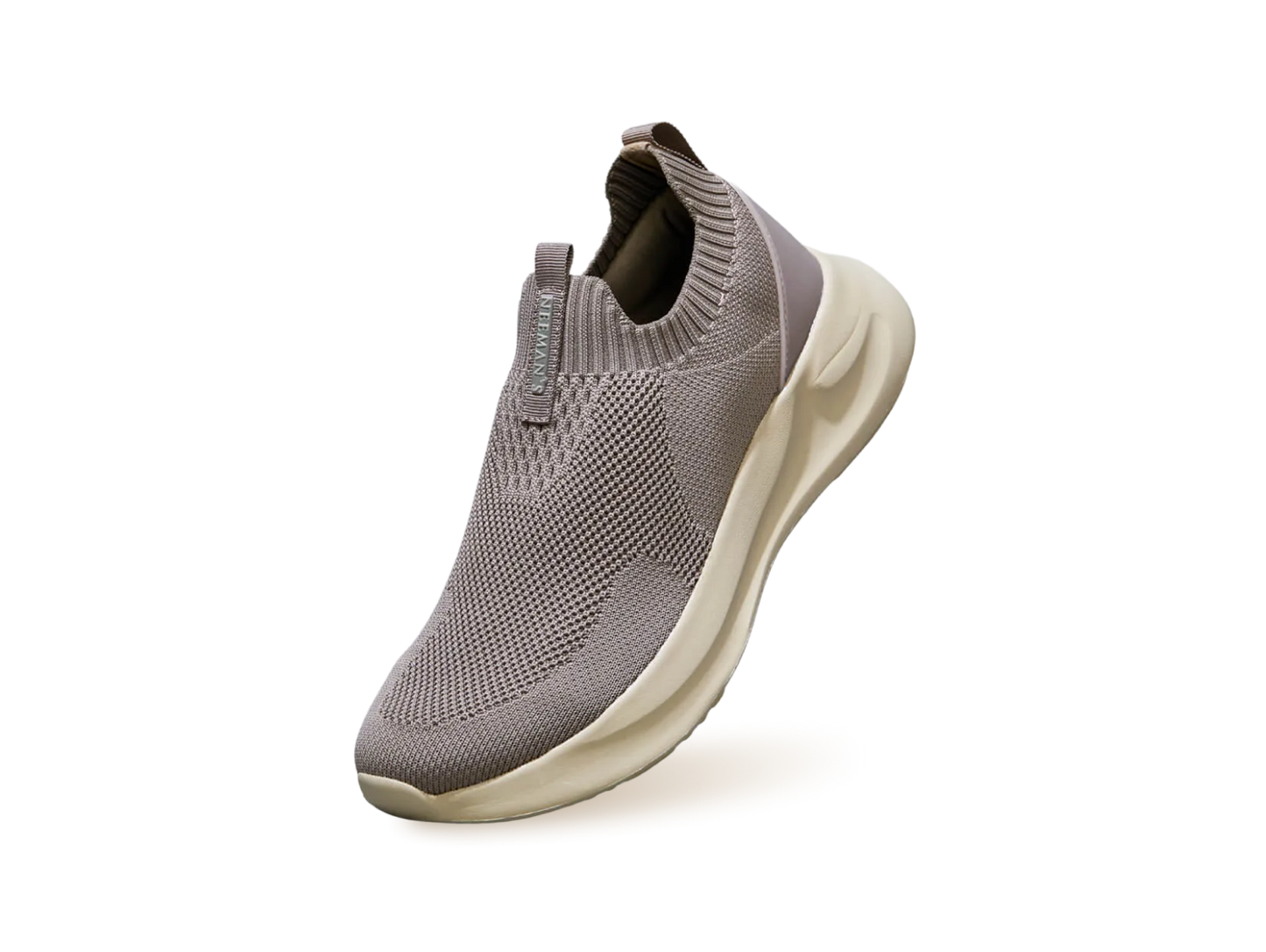 Flex Rib Slip Ons : Taupe