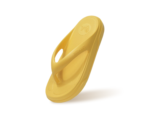 Cushers Flips For Men : Yellow